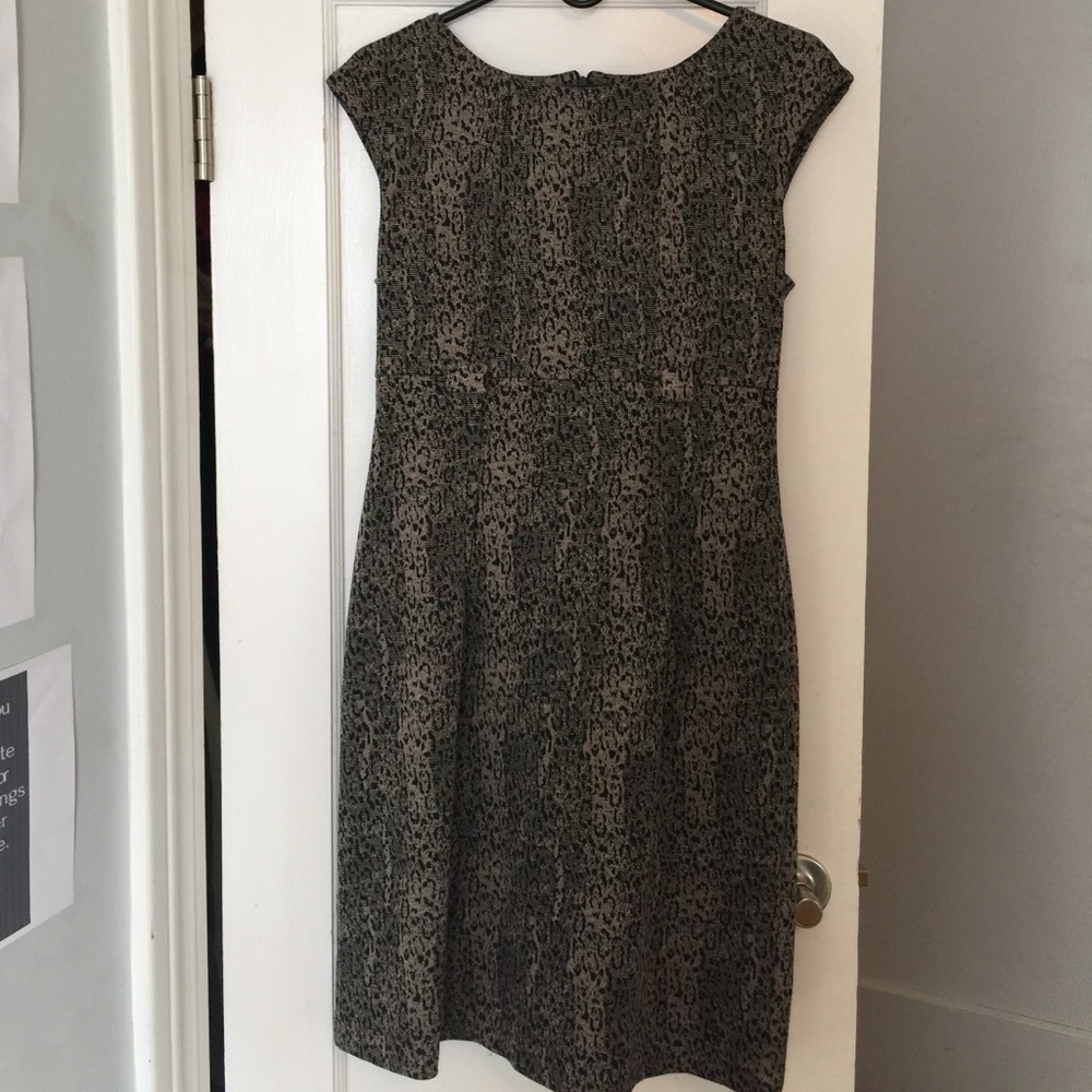 Leopard print dress