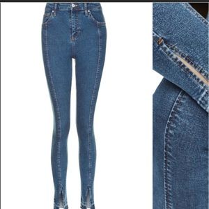 Top shop seam jeans size 25