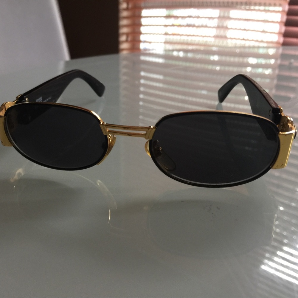 vintage Versace sun glasses.