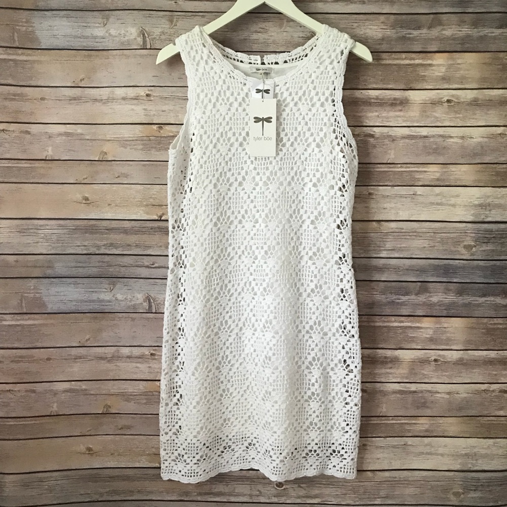 Cute white woven dress