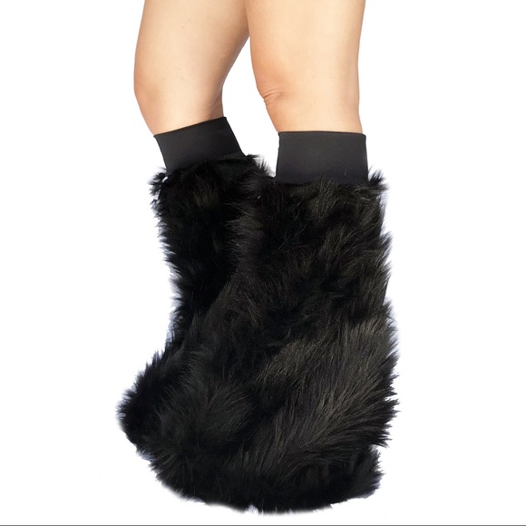 Black Rave Fluffies - Picture 2 of 5