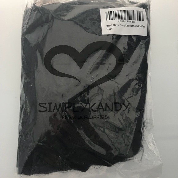 Black Rave Fluffies - Picture 4 of 5