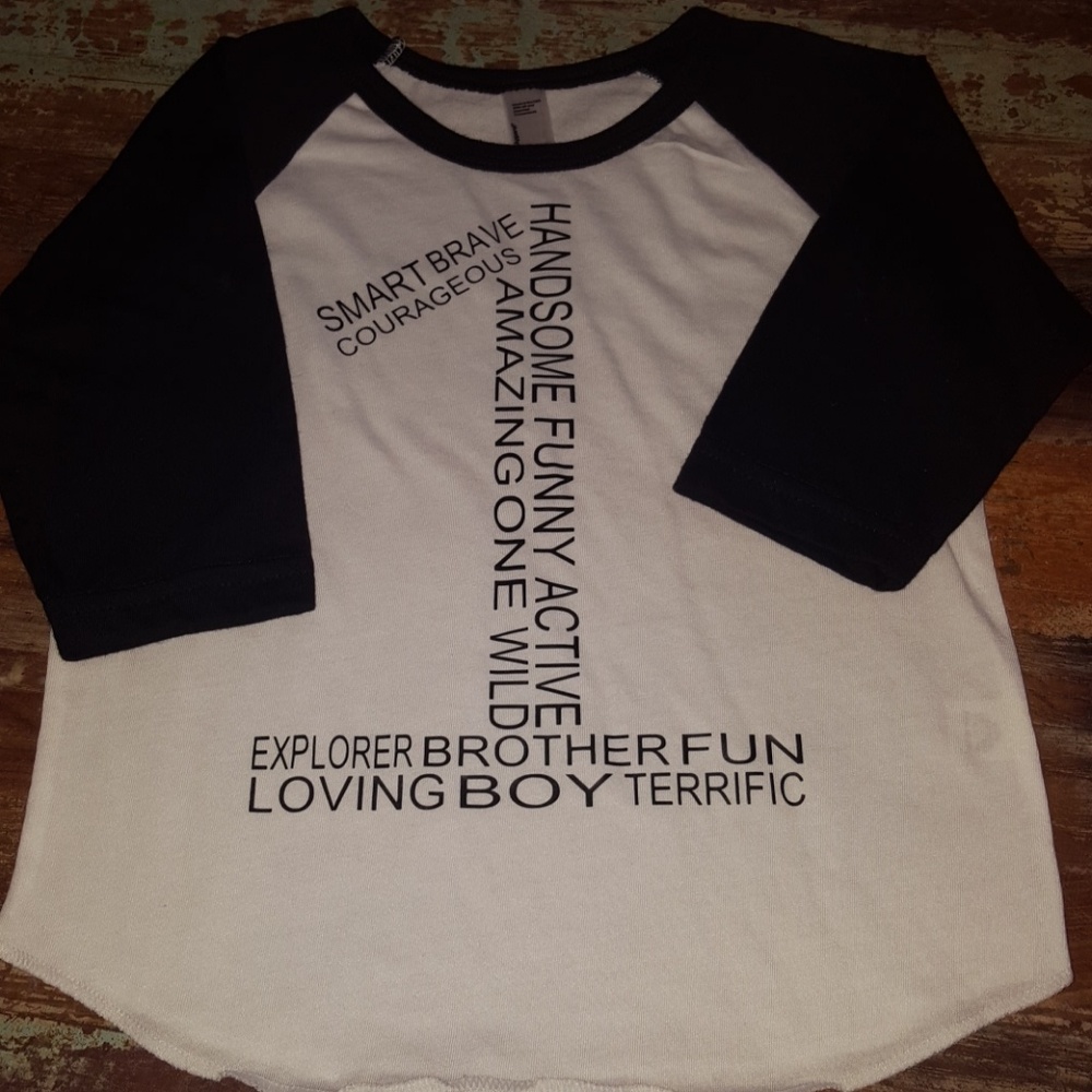 1st Birthday Raglan