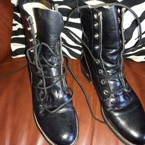 Vintage womens Justin Roper boots