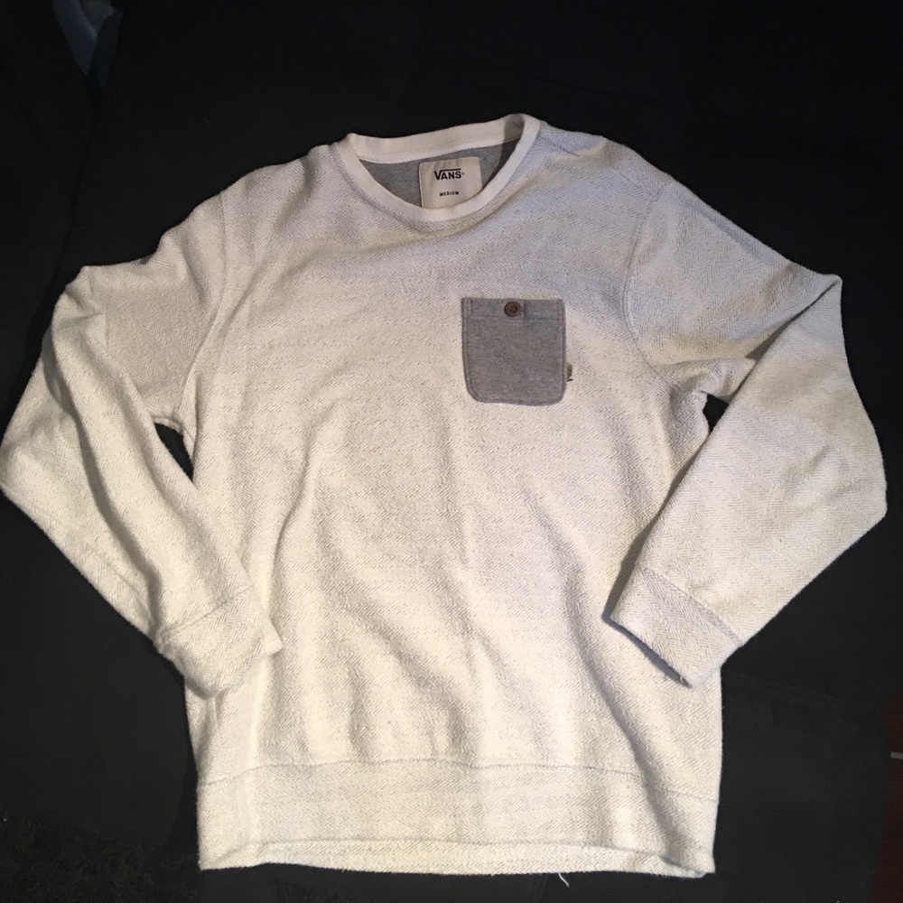 Vans long sleeve crew neck sweater