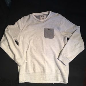 Vans long sleeve crew neck sweater