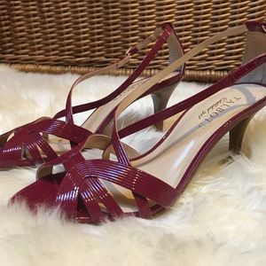 Burgundy Sandals