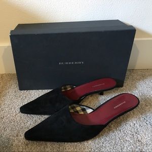 Burberry Schlaudiam Mid Heel Mule