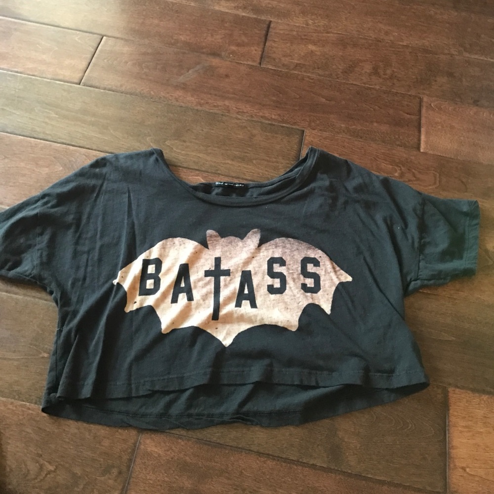 Batass cropped t-shirt!
