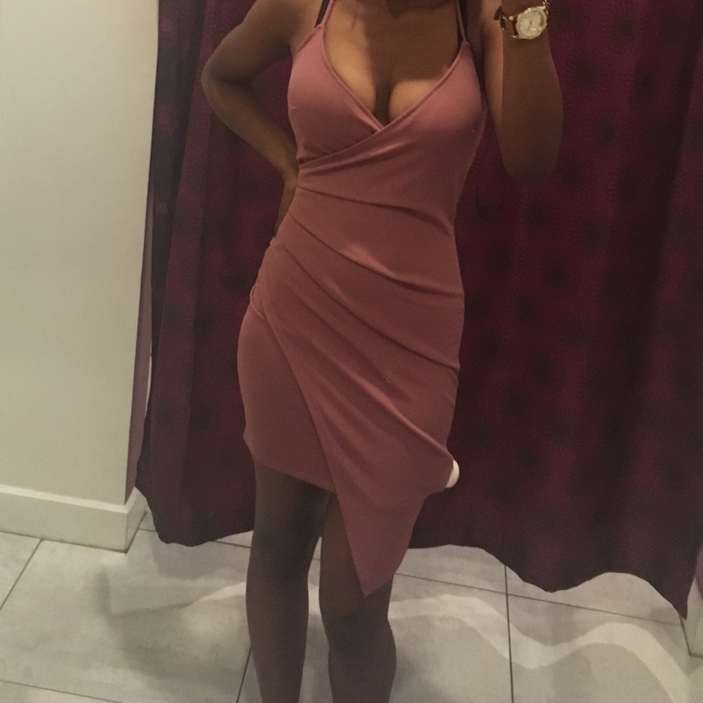 Plush Pink Party Dress!