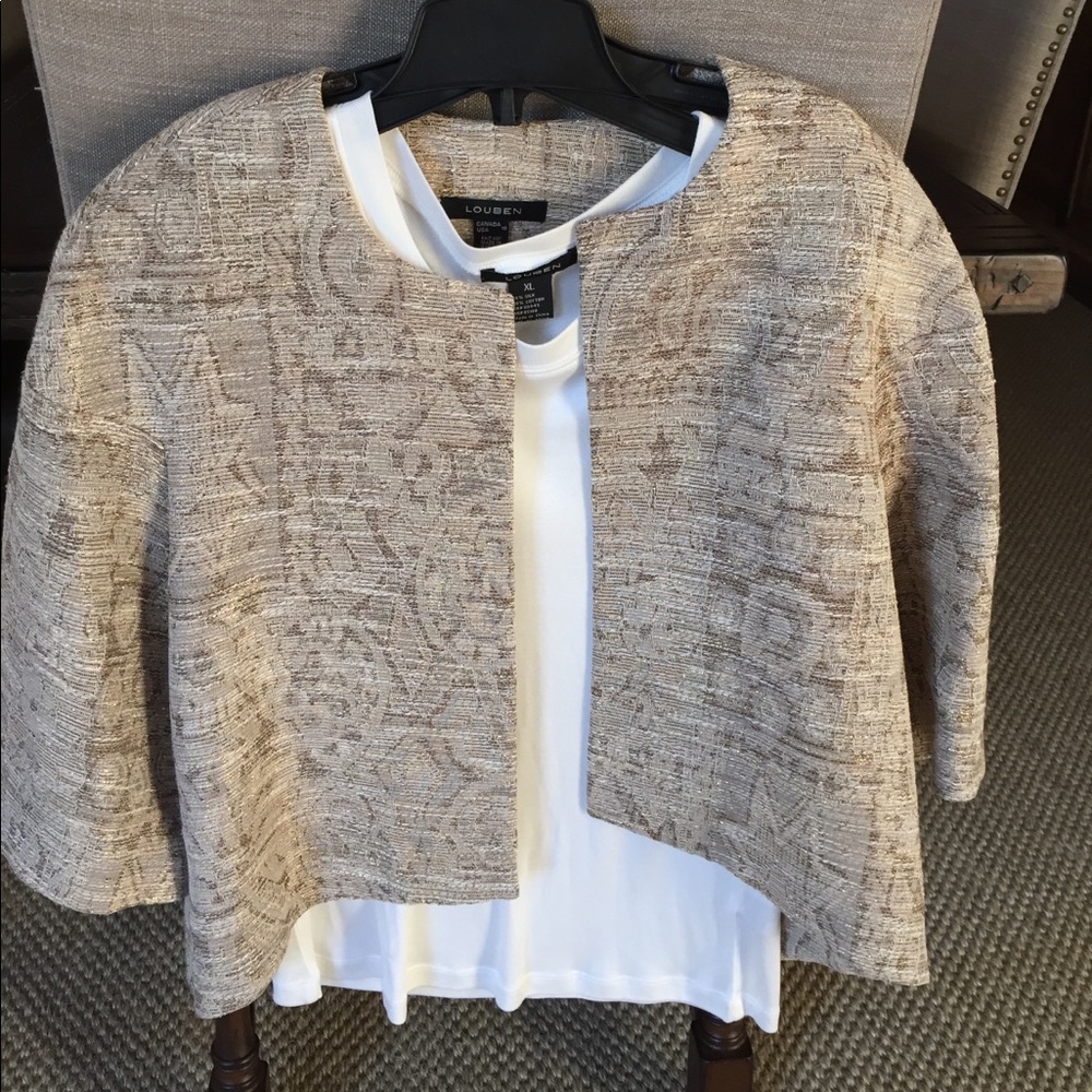 Blazer w/ Cotton Tee