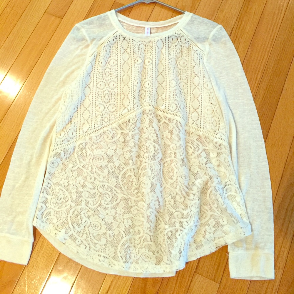 Lace shirt new