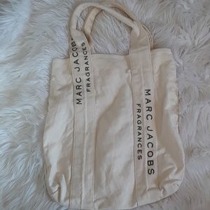 MARC JACOBS FRAGRANCES COTTON TOTE MARC JACOBS FRAGRANCES COTTON TOTE