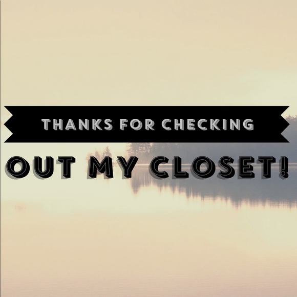 Thanks for checking out my closet! - Picture 1 of 1