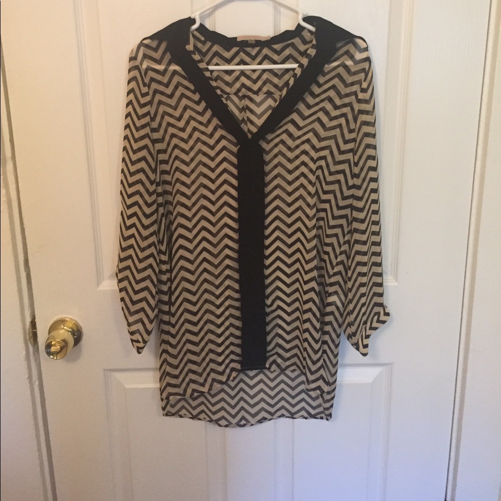 Chevron blouse