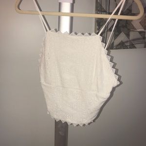 TOPSHOP crop top- SZ 10