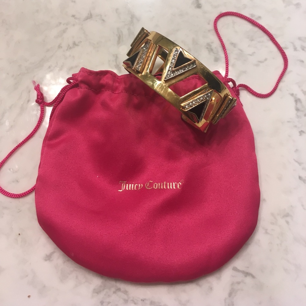 Juicy Couture Art Deco cuff bracelet