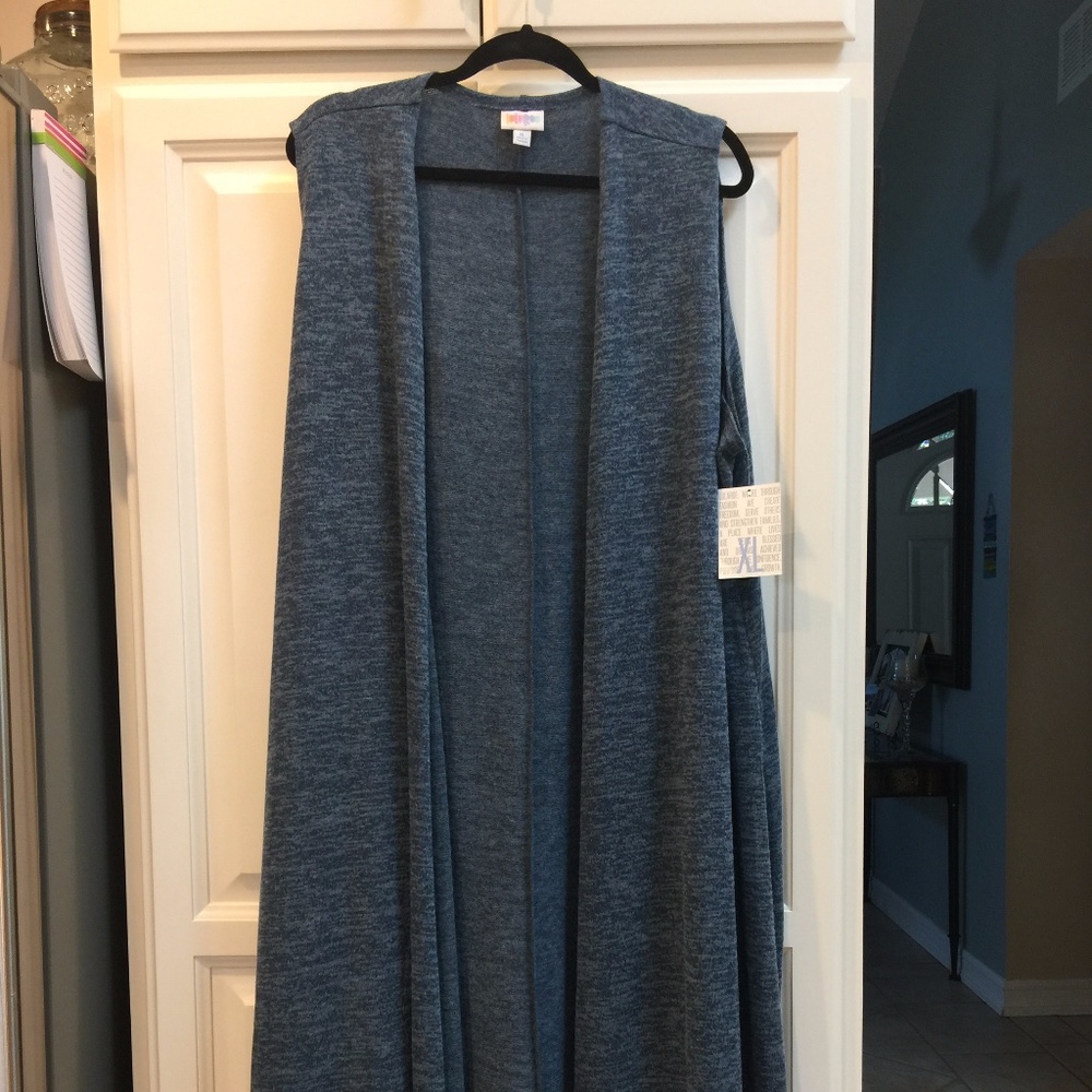 Lularoe XL blue heathered  Joy
