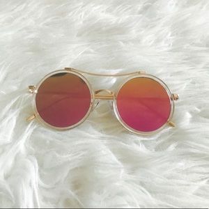 Mirrors round sunnies