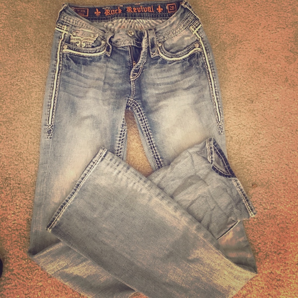 Rock Revival Boot Cut Jeans