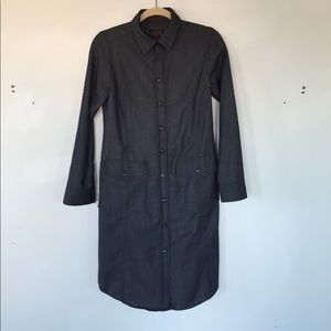 Women's Pendleton Wool - Long Shirt Dress