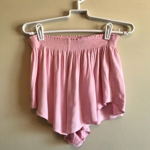 Pink High waisted Shorts