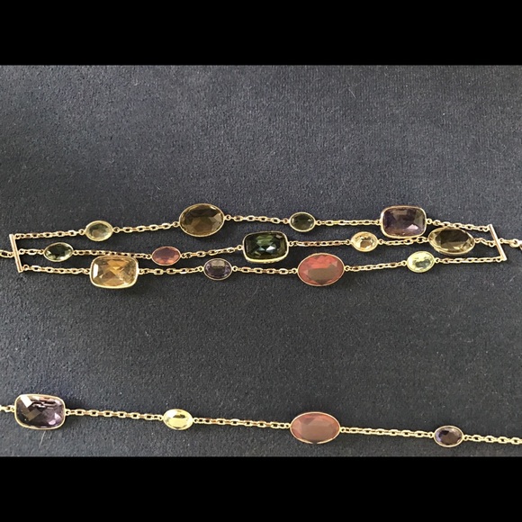 Swarovski set necklace earrings and bracelet - Picture 4 of 5