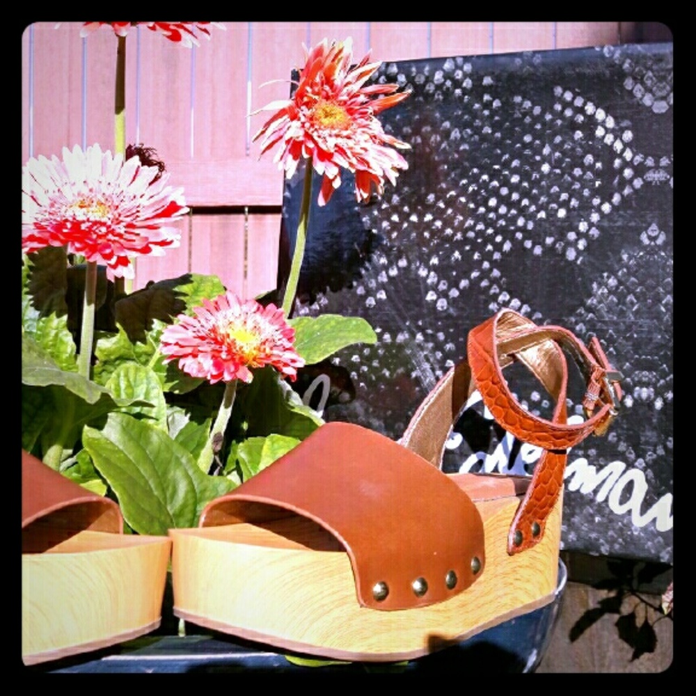 Sam Edelman Platform Wedge Sandals