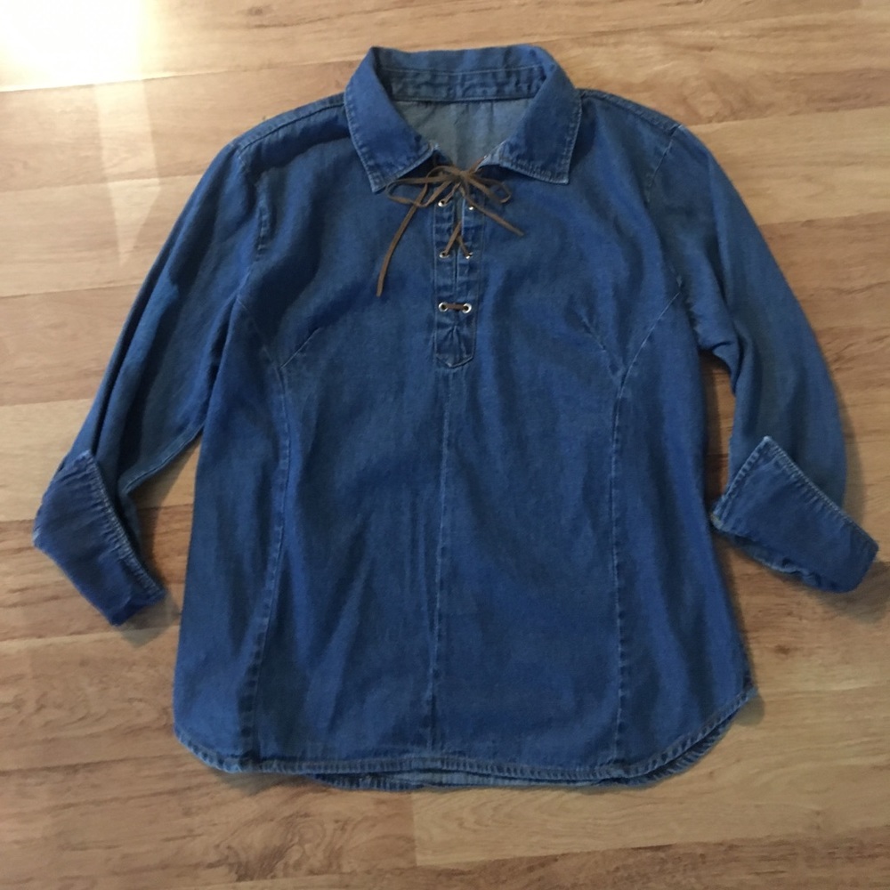 J.Crew denim shirt✨
