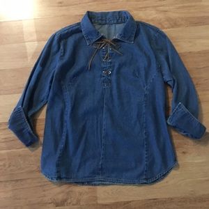 J.Crew denim shirt✨