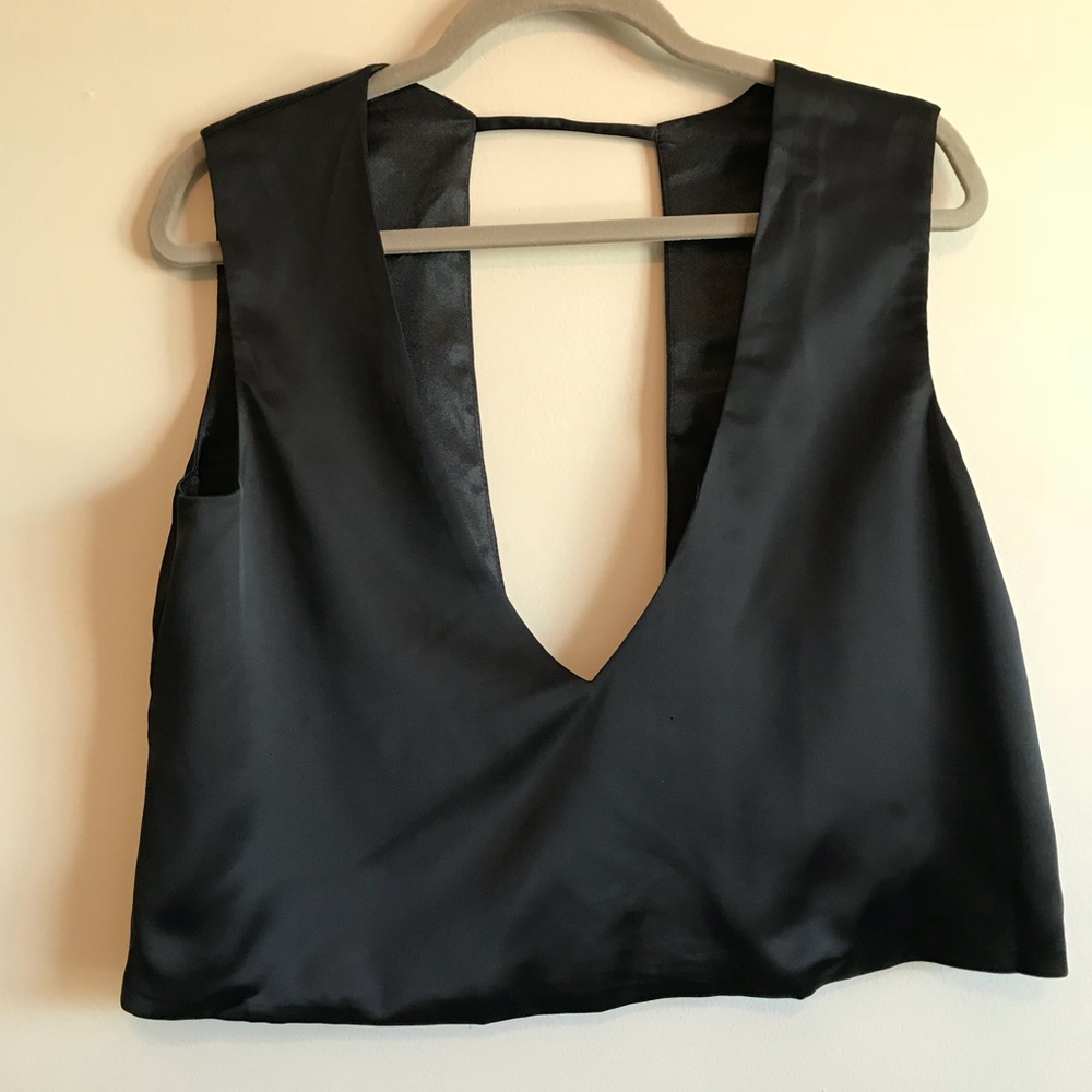 Black Crop Top
