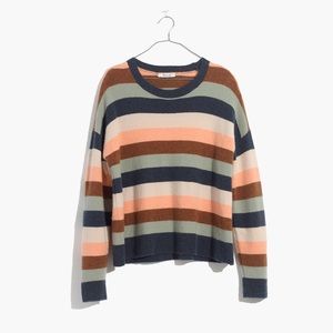 Madewell Elmwood Stripe Sweater NWT