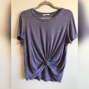 Purple Casual Tee Shirt