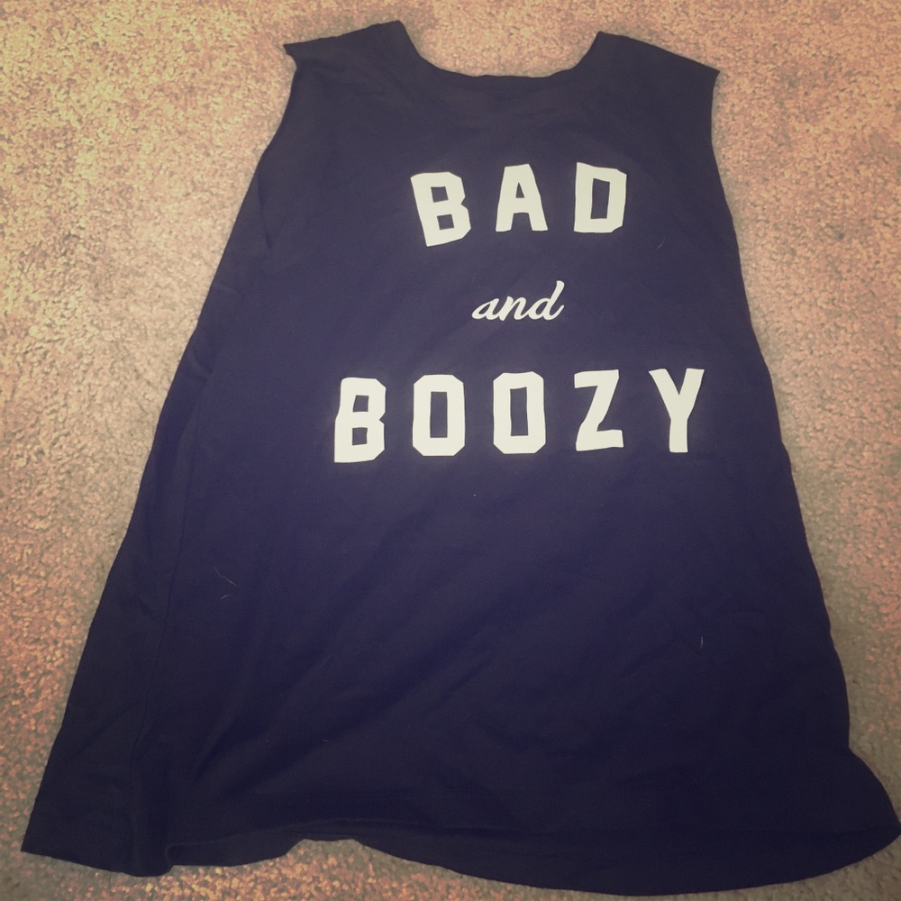 Bad and Boozy Muscle Tank