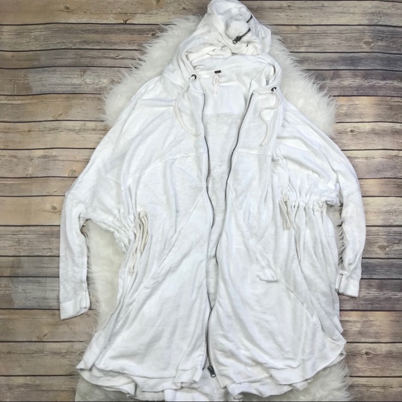 Free People Tops - Free People Oversized Zip Hoodie