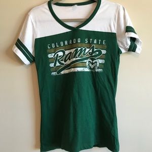 Colorado State Rams V-Neck T-Shirt