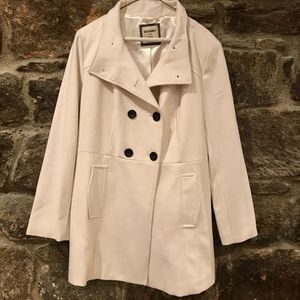 Old Navy White Pea Coat Old Navy White Pea Coat