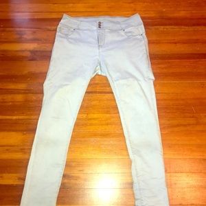 Light denim super skinny jean