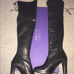 Stuart weitzman over the knee leather boot
