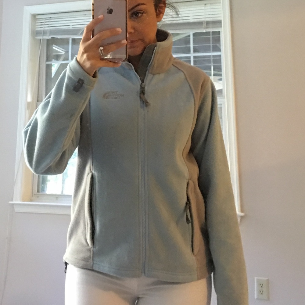 Women’s Light Blue North Face Fleece