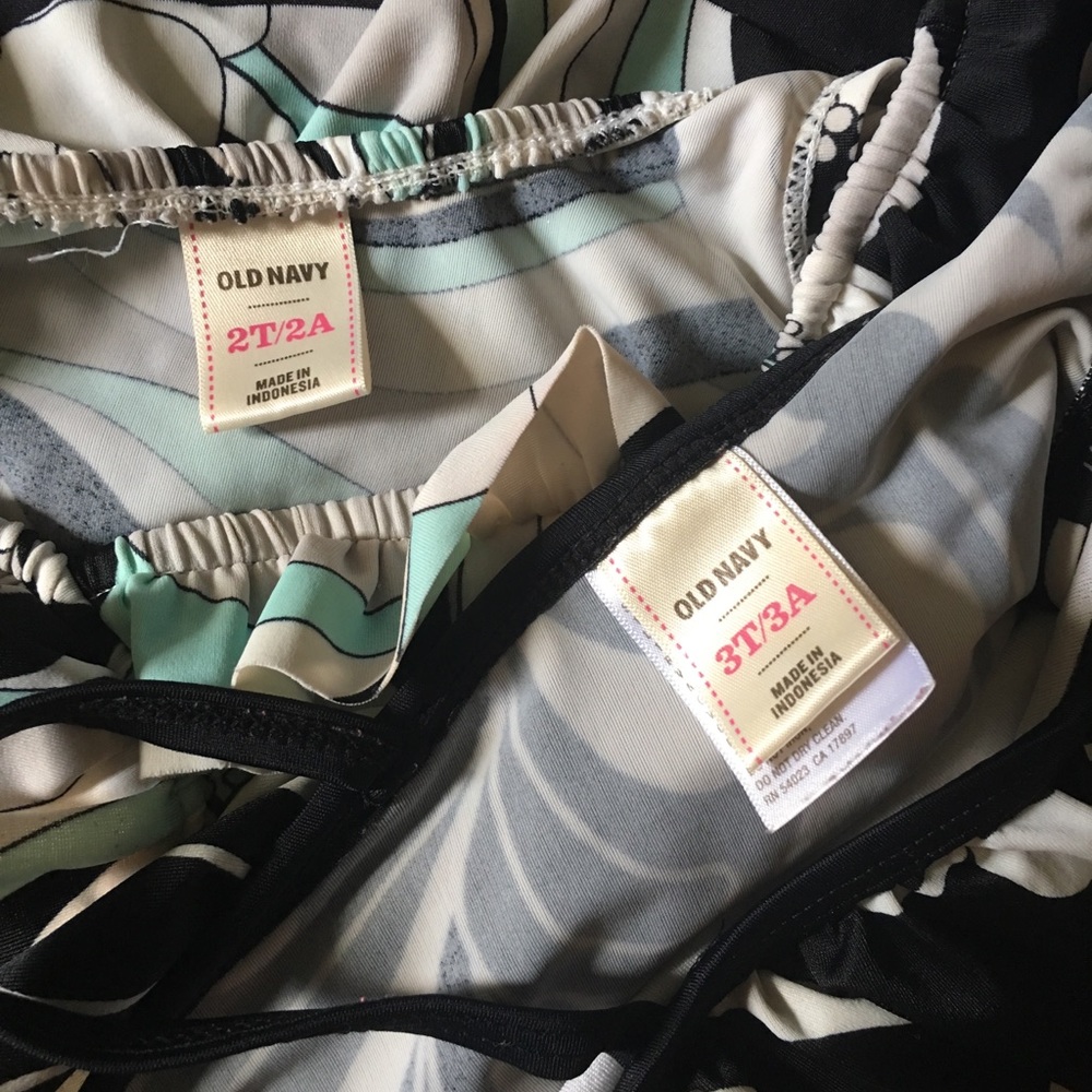 Old Navy bathing suits