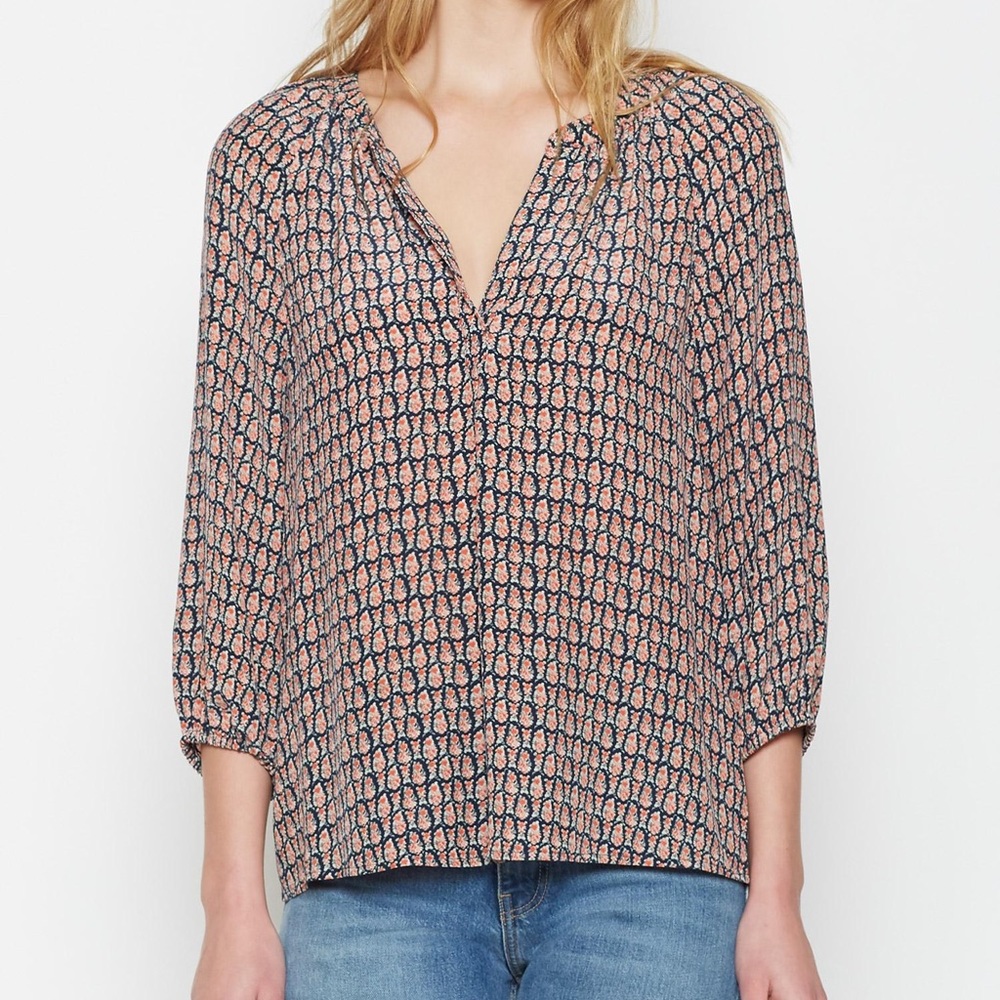 Joie Classic Silk Addie B Blouse