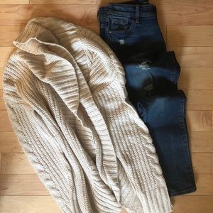 Rockstar distressed medium wash skinny jeans