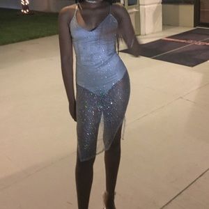 Beautiful Oh Polly Sequin Bodycon Midi Dress