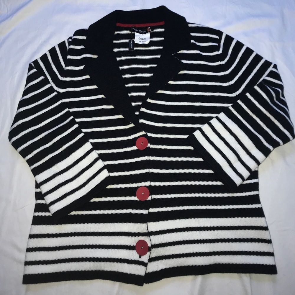 Betty Barclay NWOT Striped cardigan