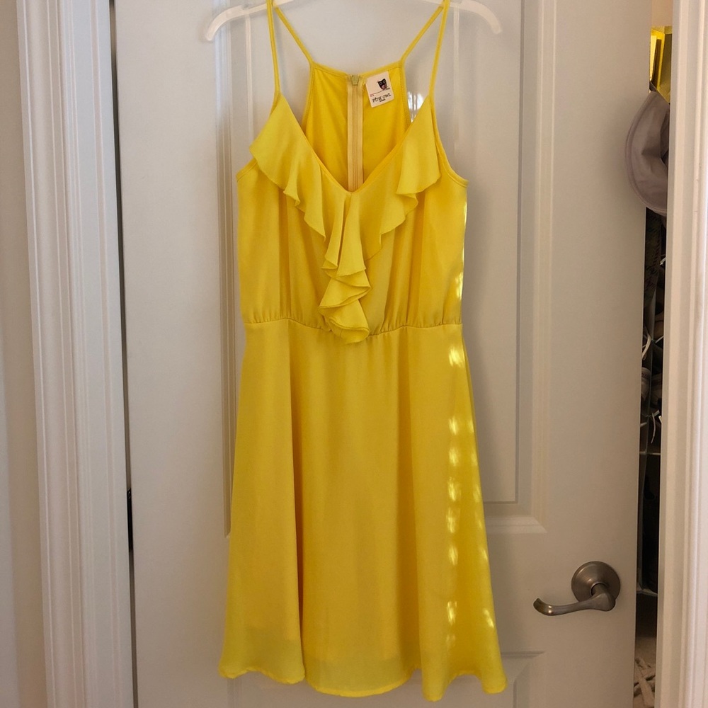 Yellow dress