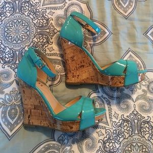 Guess Blue Wedges💙