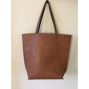 Abercrombie Reversible Leather Tote