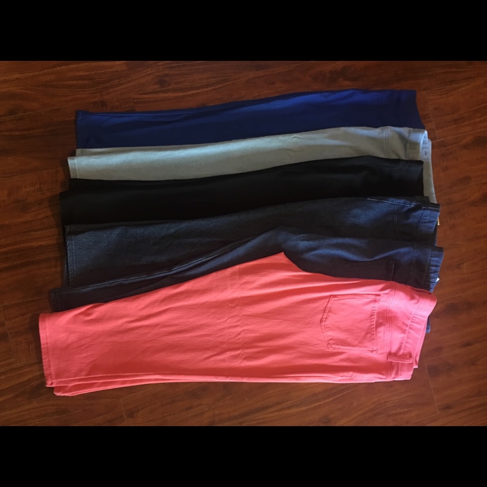 6 pairs of Faded Glory stretch pants size XXL (20)