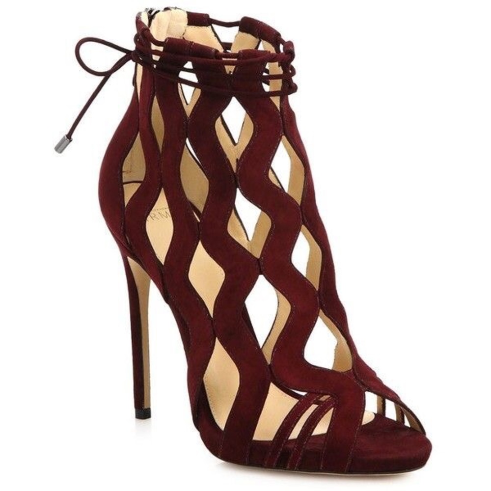 Alexandre Birman Loretta caged ankle bootie
